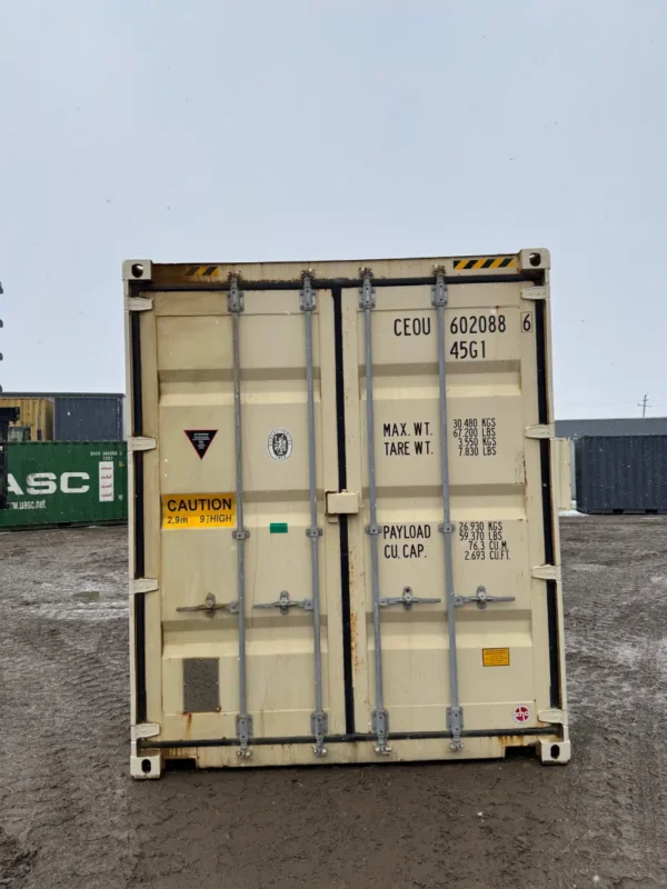 40FT High Cube One-Trip Shipping Container