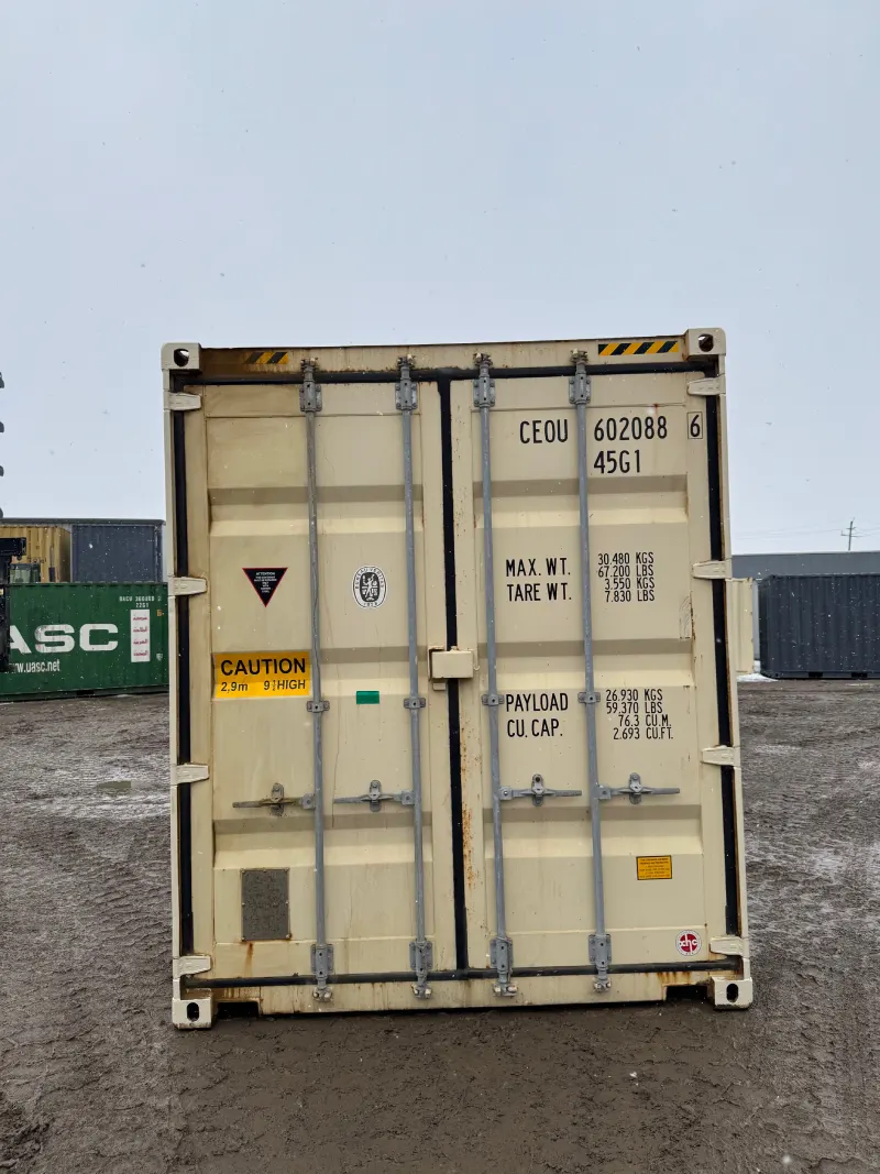 40FT High Cube One-Trip Shipping Container